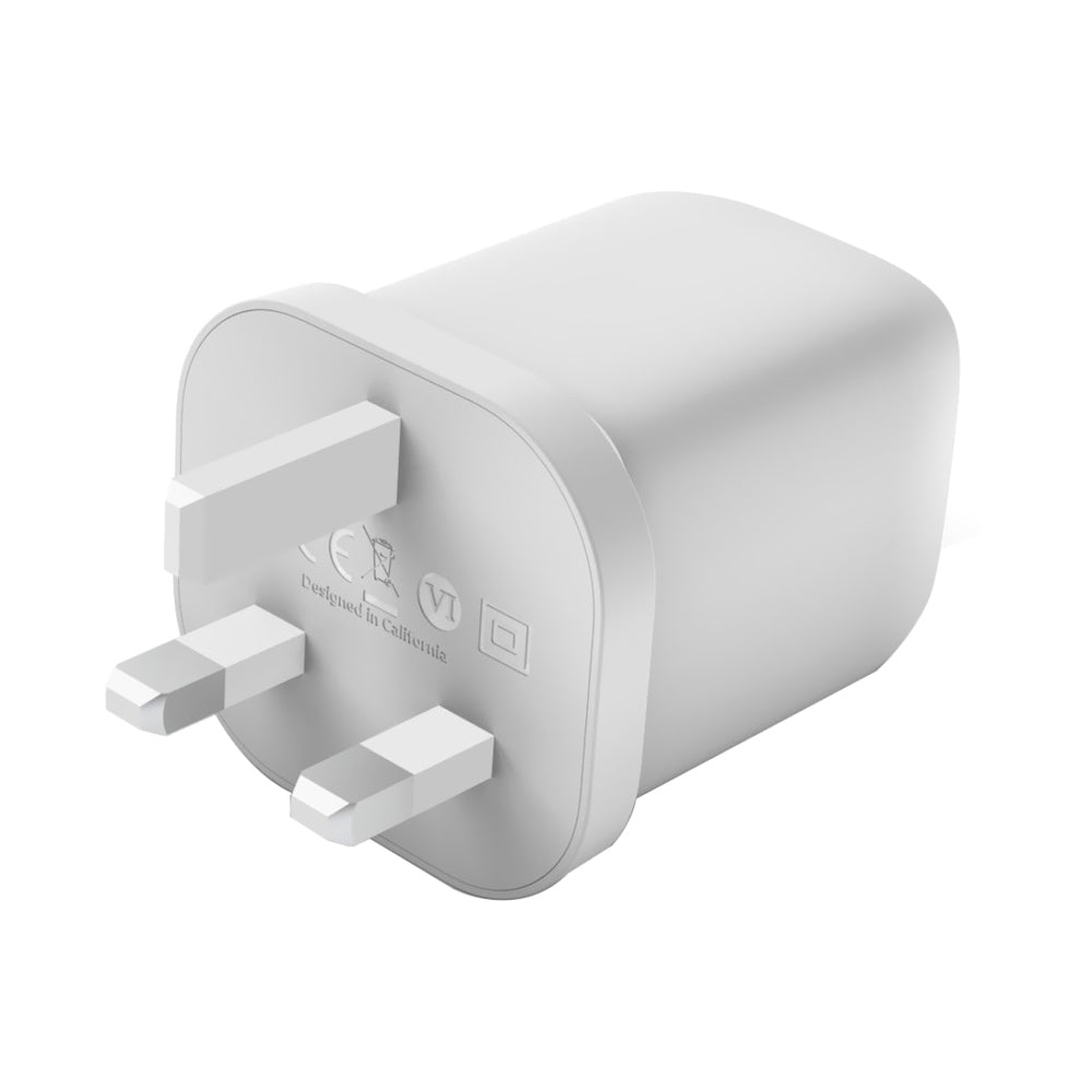 Belkin Dual USB Type-C Wall Charger White