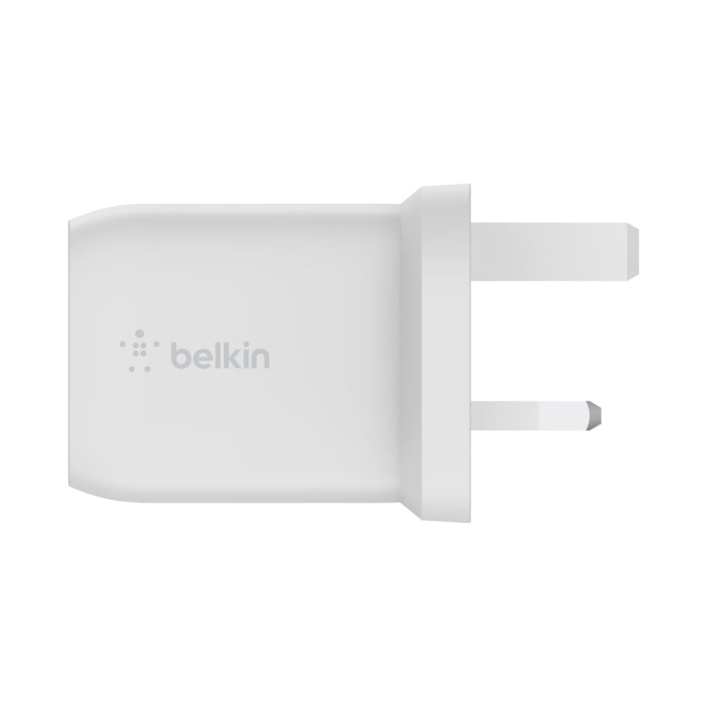 Belkin Dual USB Type-C Wall Charger White