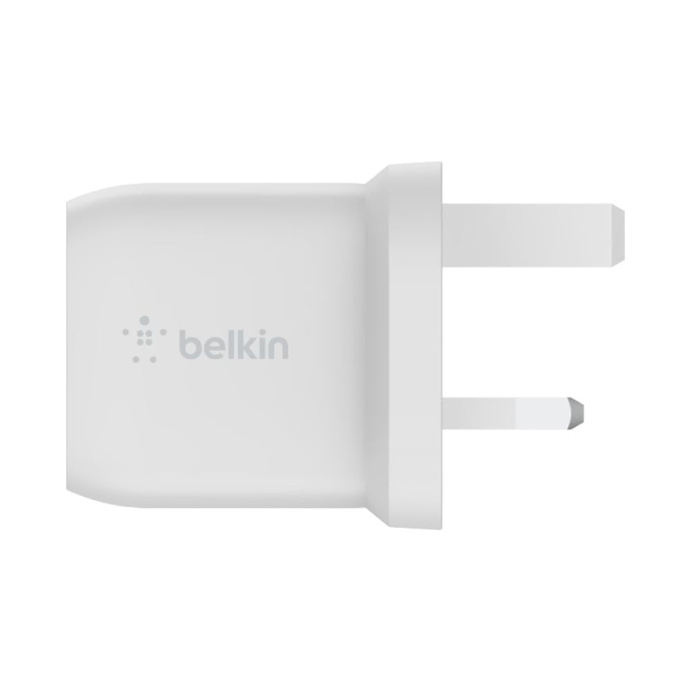 Belkin Dual USB Type-C Wall Charger White