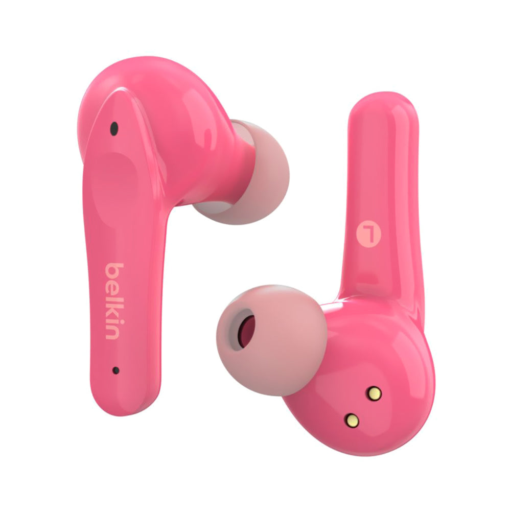 Belkin Soundform Nano Wireless In-Ear Earbuds With Charging Case Pink