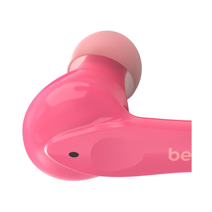 Belkin Soundform Nano Wireless In-Ear Earbuds With Charging Case Pink