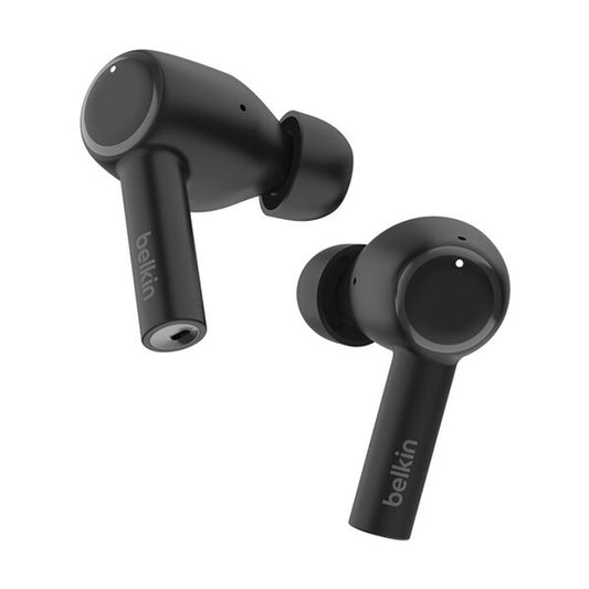 Belkin SoundForm Pulse Noise Cancelling Earbuds Black