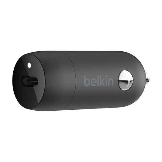 Belkin BoostCharge USB-C Car Charger Black