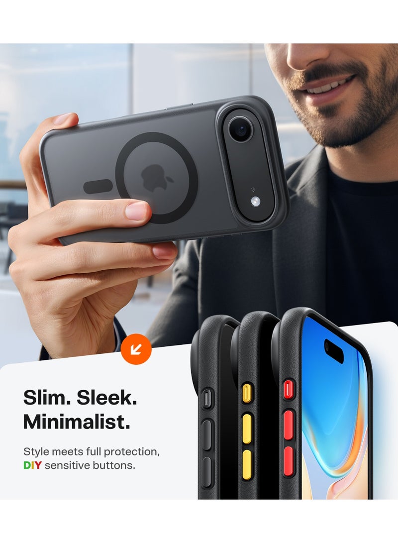 TORRAS Guardian Magnetic Case for iPhone 17 Air - Black