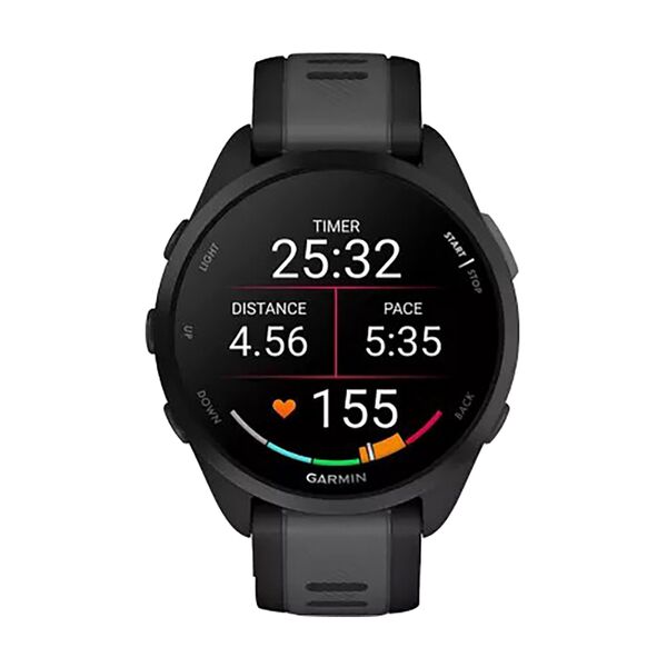 Garmin Forerunner 165 Smart Watch 43mm Black Slate Grey