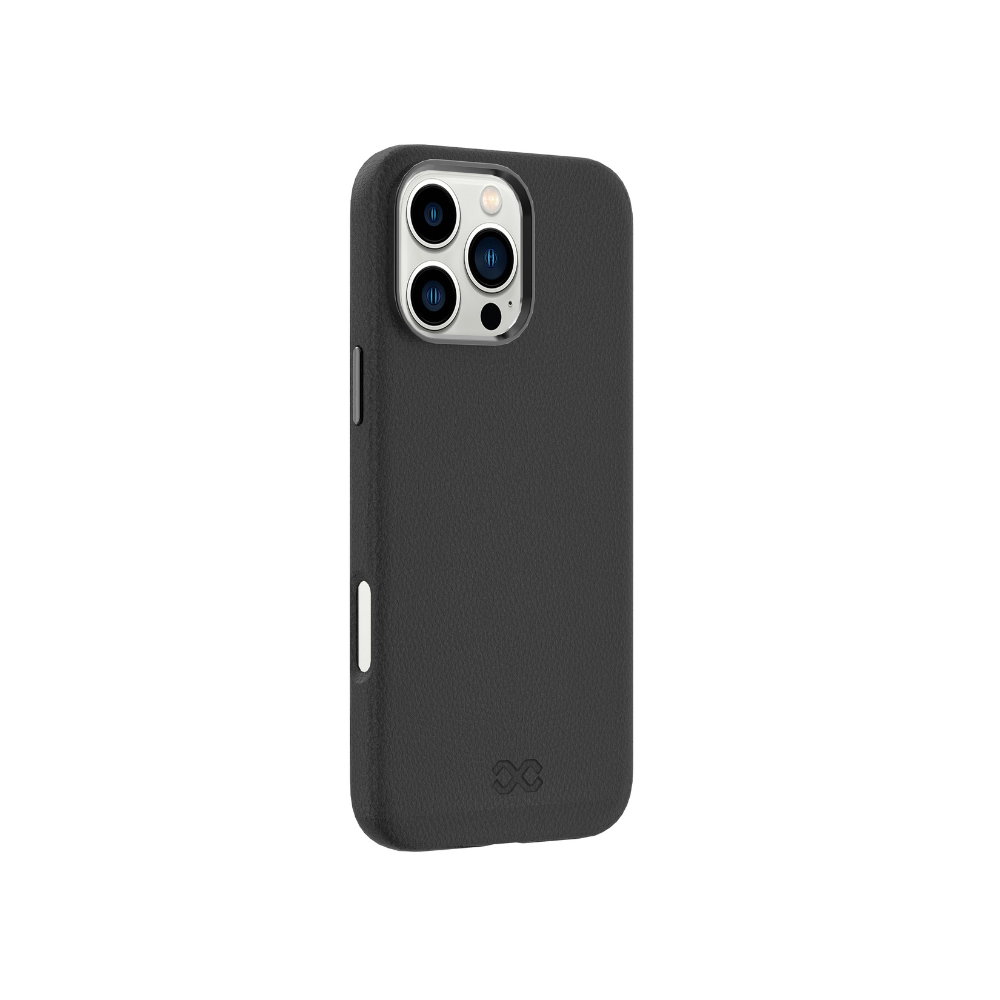 Infinyty Vogue Exquisite Leather Case iPhone 16 Pro, Black