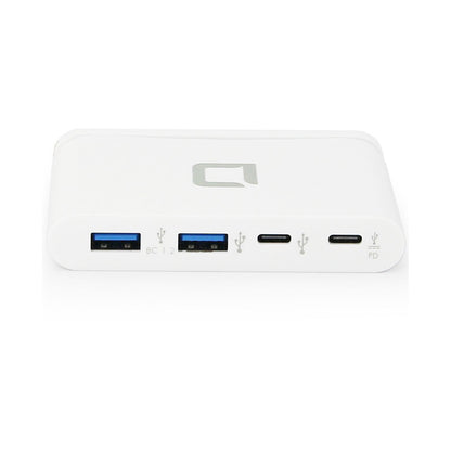 Dicota USB-C Hub 4-in-1 Universal Notebook Charger White