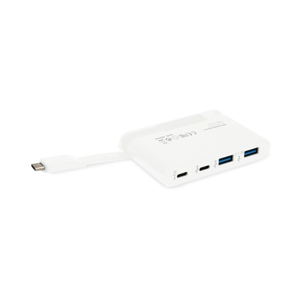 Dicota USB-C Hub 4-in-1 Universal Notebook Charger White