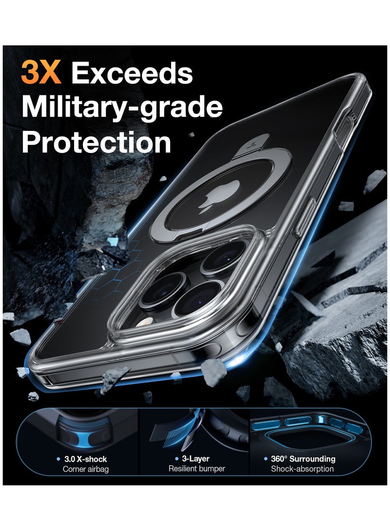 TORRAS Ostand Case for iPhone 16 Pro Max - Clear