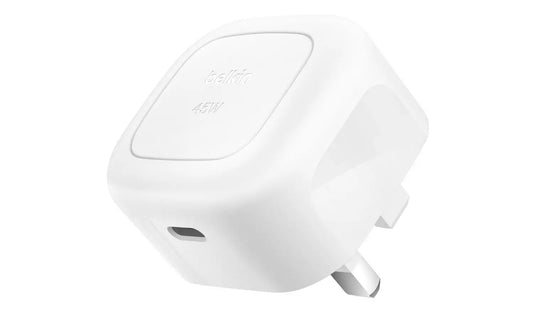 Belkin 45W USB-C Fast Charging Wall Charger Adapter – White