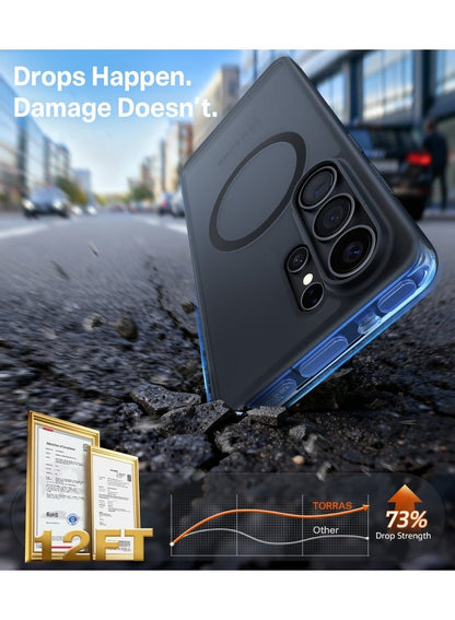 TORRAS Guardian Magnetic Case for Samsung Galaxy S26 Ultra - Black