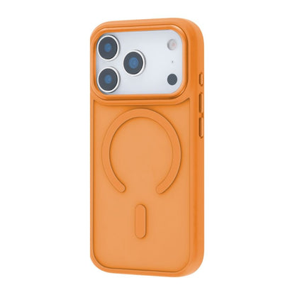 Infinyty Modo Hybrid Matte Soft Touch Case With Metallic Accents IPhone 17 Pro Max, Orange