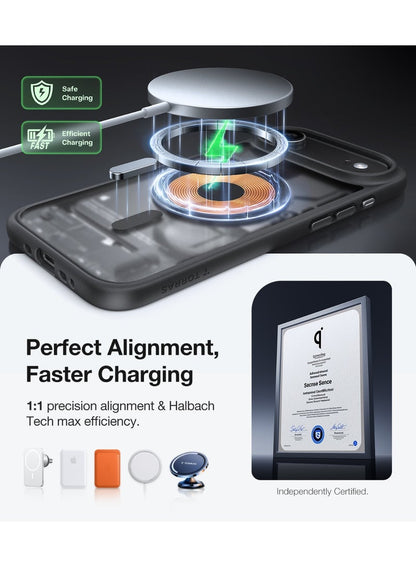 TORRAS Guardian Magnetic Case for iPhone 17 Air - Black