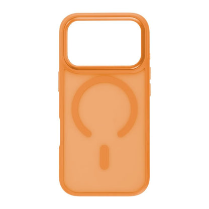 Infinyty Modo Hybrid Matte Soft Touch Case With Metallic Accents iPhone 17 Pro, Orange