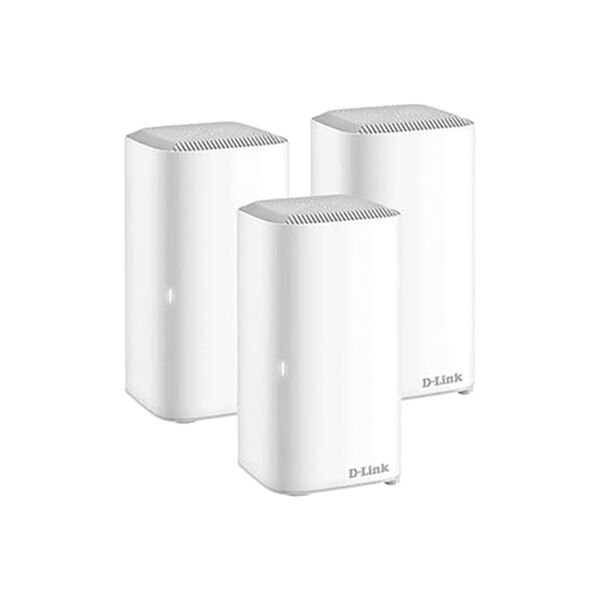 D Link 3-Piece Whole Home Mesh Wi-Fi 6 System White