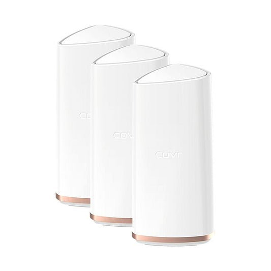 Pack Of 3 D-Link Whole Home Mesh Wireless Wi-Fi Router White