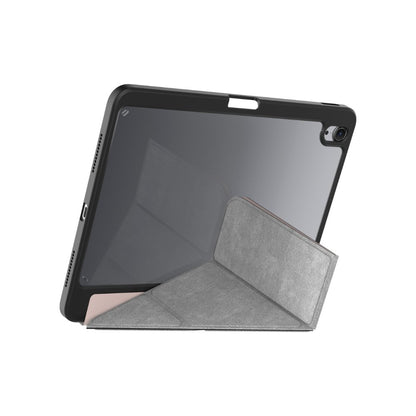 Infinyty Smart-Rap iPad Case with Tri-Fold Stand iPad Air 13-inch (2024) iPad Pro 13-inch (2021), Pink