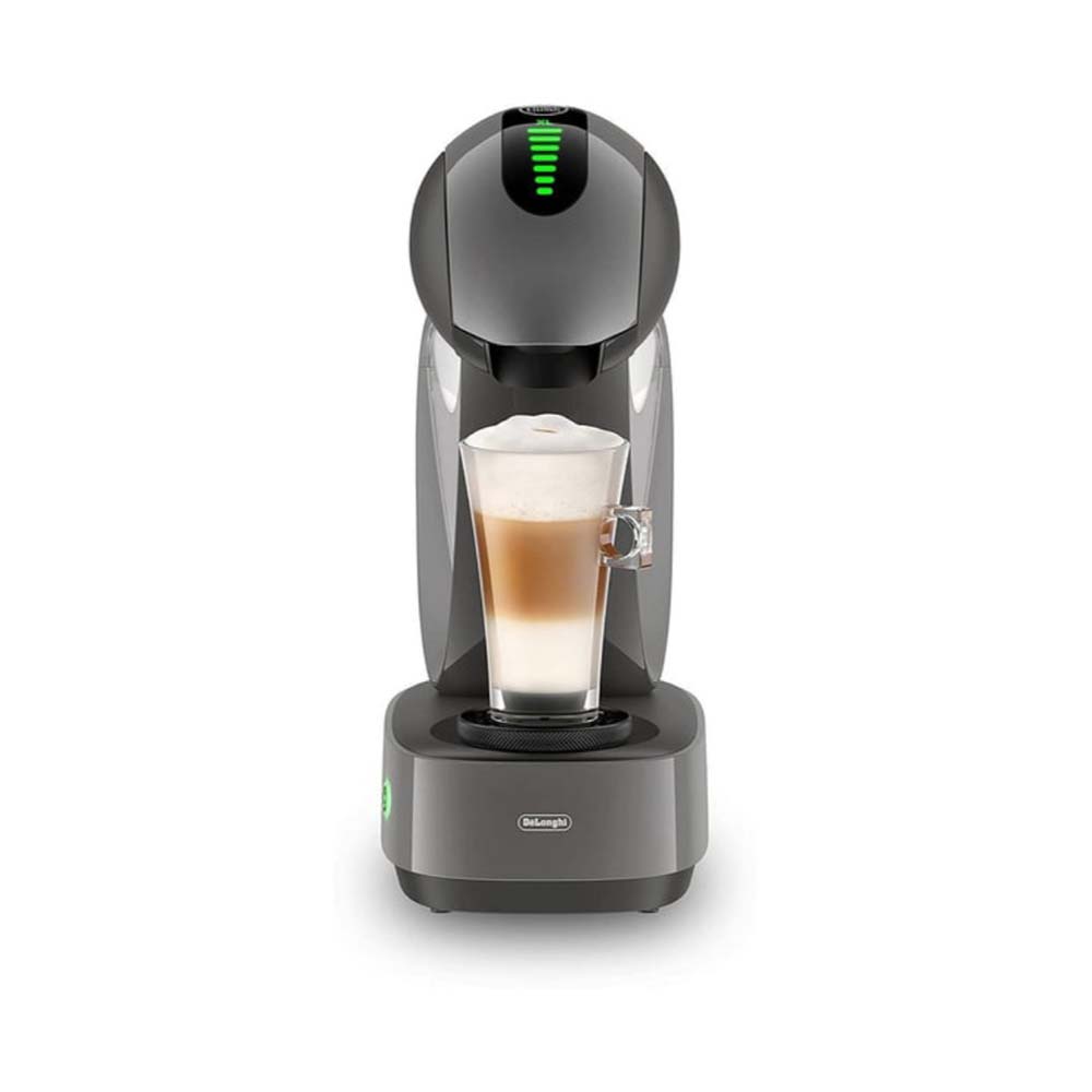 Nescafe Dolce Gusto by De'Longhi INFINISSIMA Touch Automatic Capsule Coffee Machine with Compact & Powerful up to 15 Bar Pressure, Cappuccino, Tea, Hot Chocolate & Espresso Coffee Maker EDG268.GY Grey