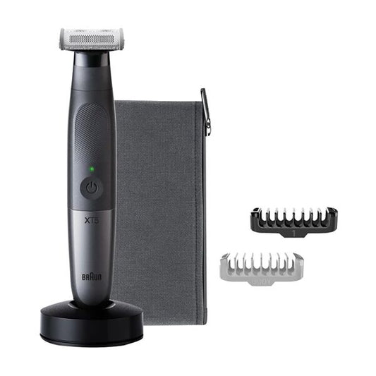 Braun Hybrid Trimmer Face & Body With 4D-Flex Blade Grey