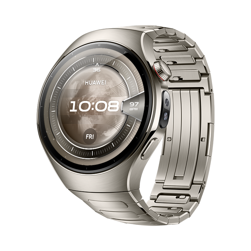 Huawei Watch 5, Silver Strap, 46mm + Huawei FreeBuds 6i