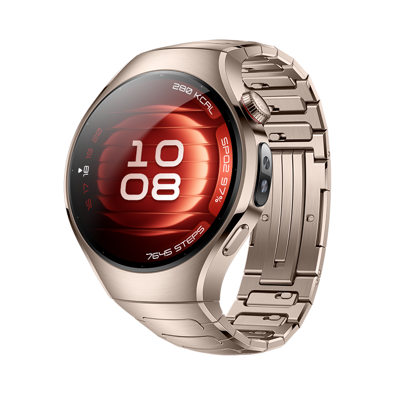 Huawei Watch 5, Sand Gold Strap, 42mm + Huawei FreeBuds 6i