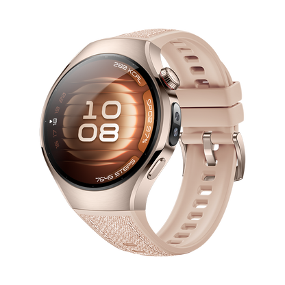 Huawei Watch 5, Beige Strap, 42mm + Huawei FreeBuds 6i