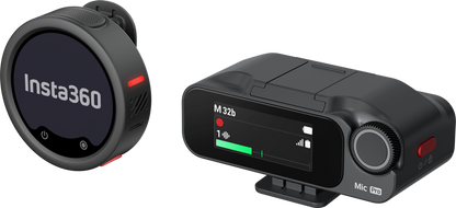 Insta360 Mic Pro (1 TX + 1 RX) – Wireless Microphone System