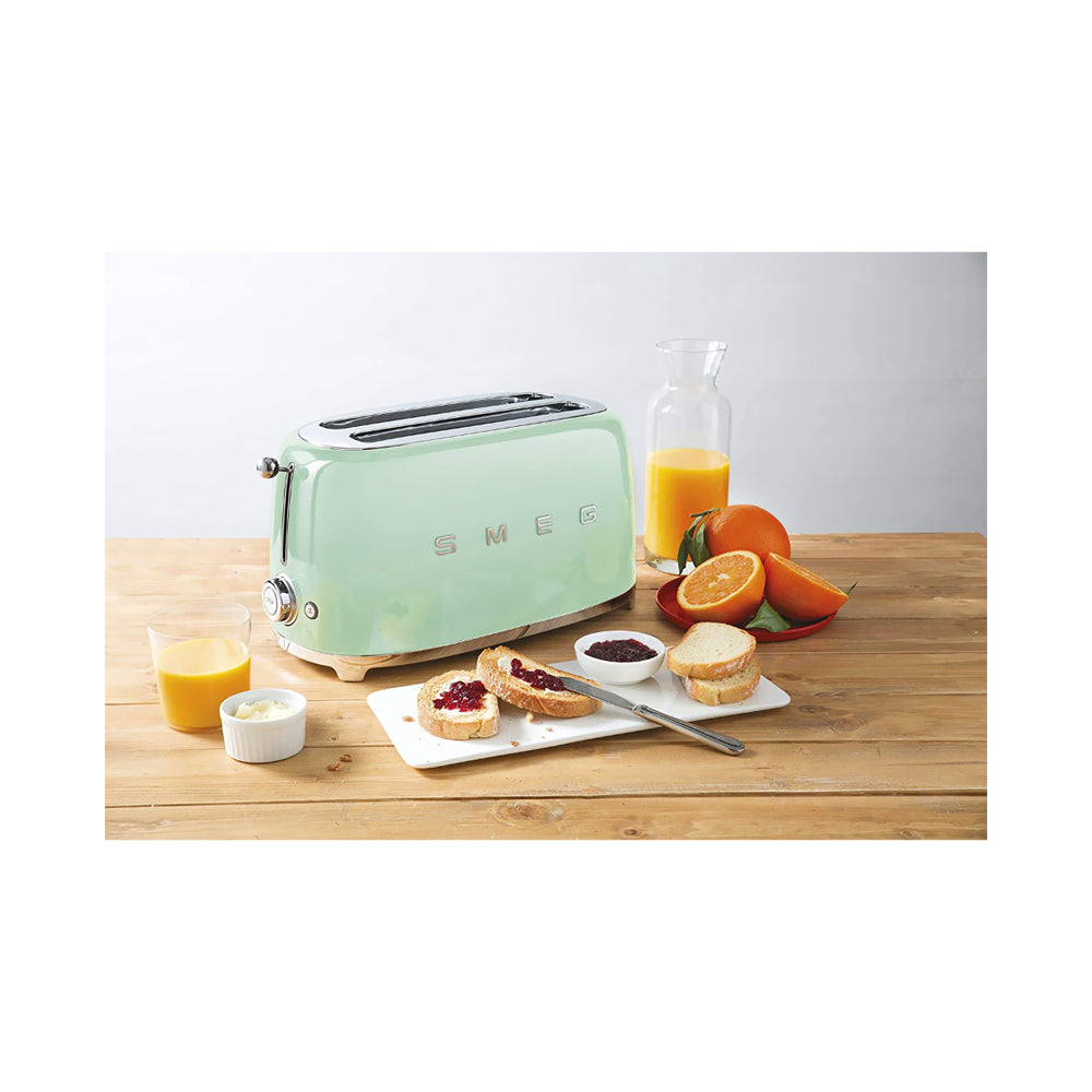 Smeg 50's Retro Style 4-Slice Toaster 1500W Pastel Green