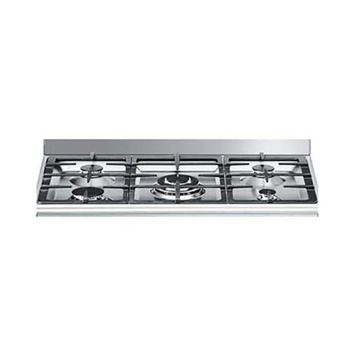 Smeg Gas Plus Electric Cooking Range 126L Silver SUK91MFX9