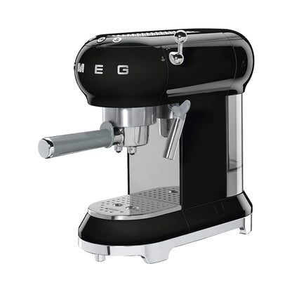 Smeg Traditional Pump Espresso Coffee Machine 1000ml Black