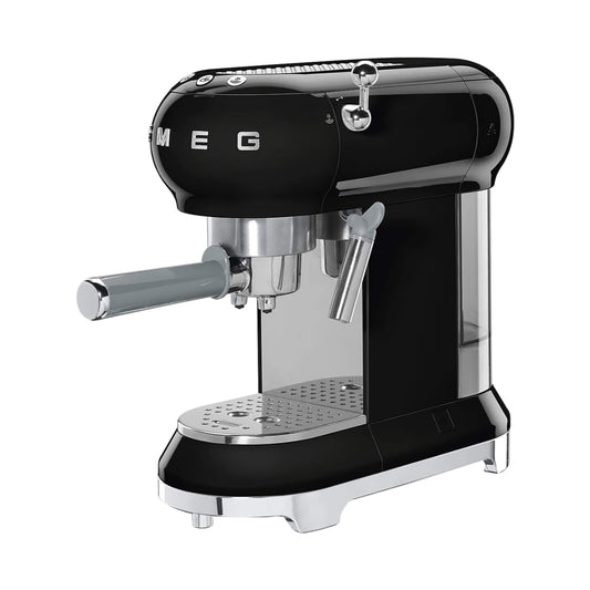 Smeg Traditional Pump Espresso Coffee Machine 1000ml Black