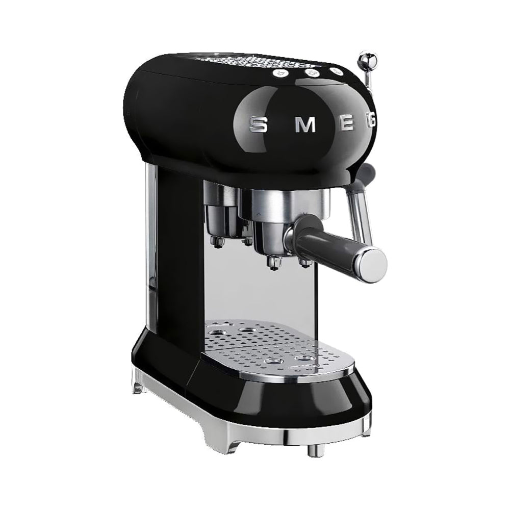 Smeg Traditional Pump Espresso Coffee Machine 1000ml Black
