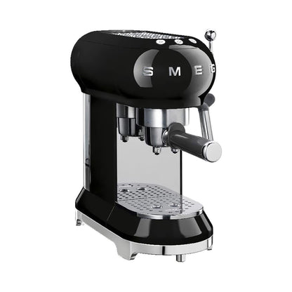 Smeg Traditional Pump Espresso Coffee Machine 1000ml Black