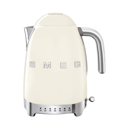 Smeg 360 Swivel Base Electric Kettle 1700ml Cream