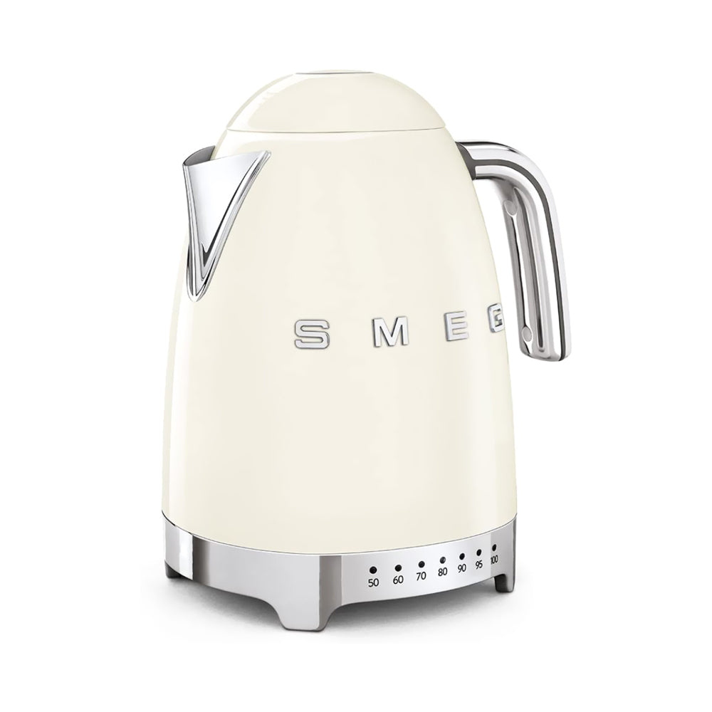 Smeg 360 Swivel Base Electric Kettle 1700ml Cream