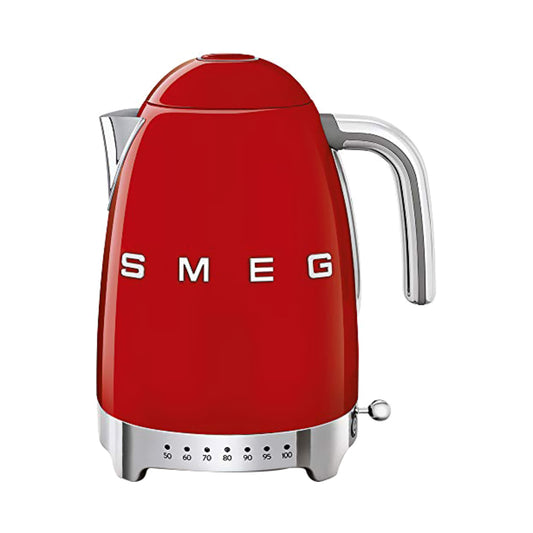 Smeg 360 Swivel Base Electric Kettle 1700ml Red