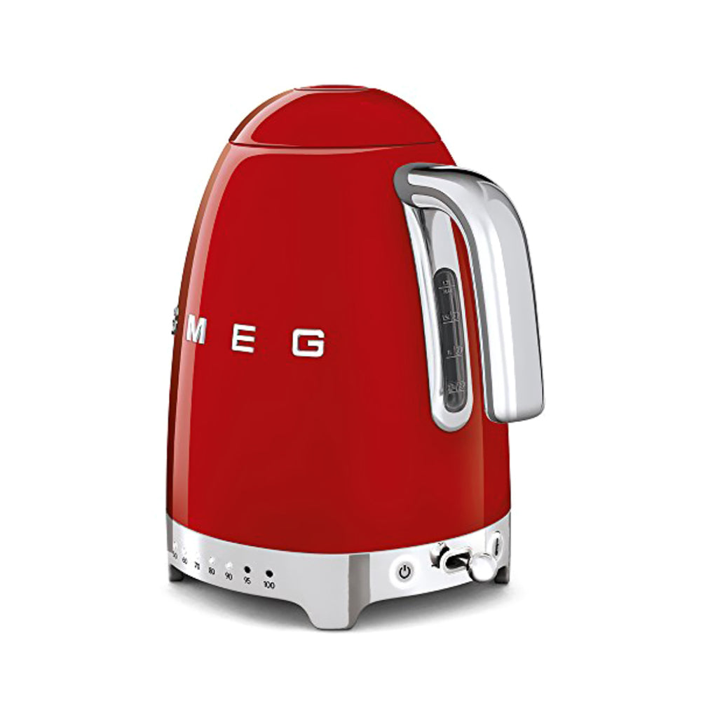 Smeg 360 Swivel Base Electric Kettle 1700ml Red