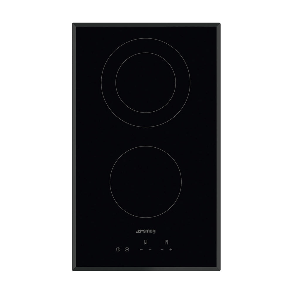 Smeg Built In Ceramic Electric Hob 30cm Black SE332EB