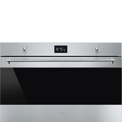 Smeg Built In Multi Function Electric Oven 90 cm Silver