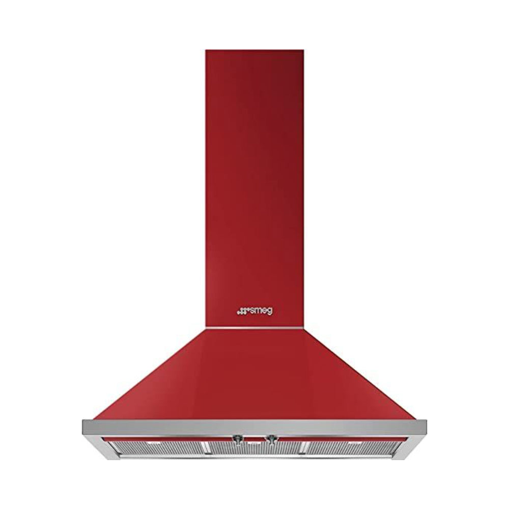 Smeg Built-in Decorative Wall Hood Red KPF9RD