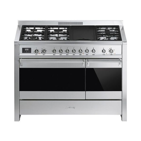 Smeg Range Cooker Gas Silver A3-81