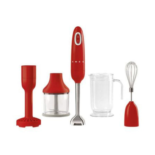Smeg 50's Style Hand Blender 700W Red