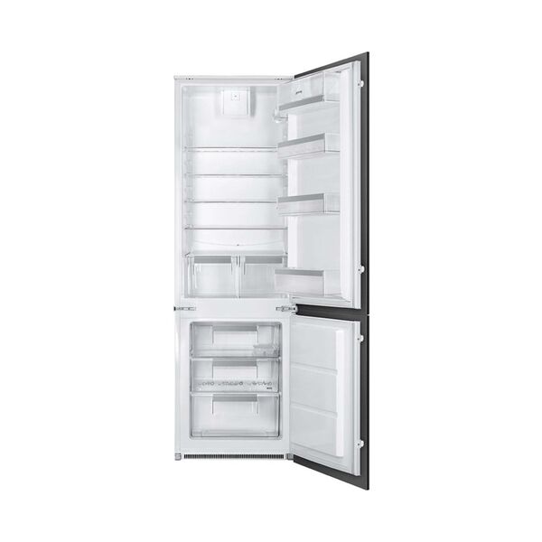 Smeg Built In Bottom Freezer 272L White C7172FP