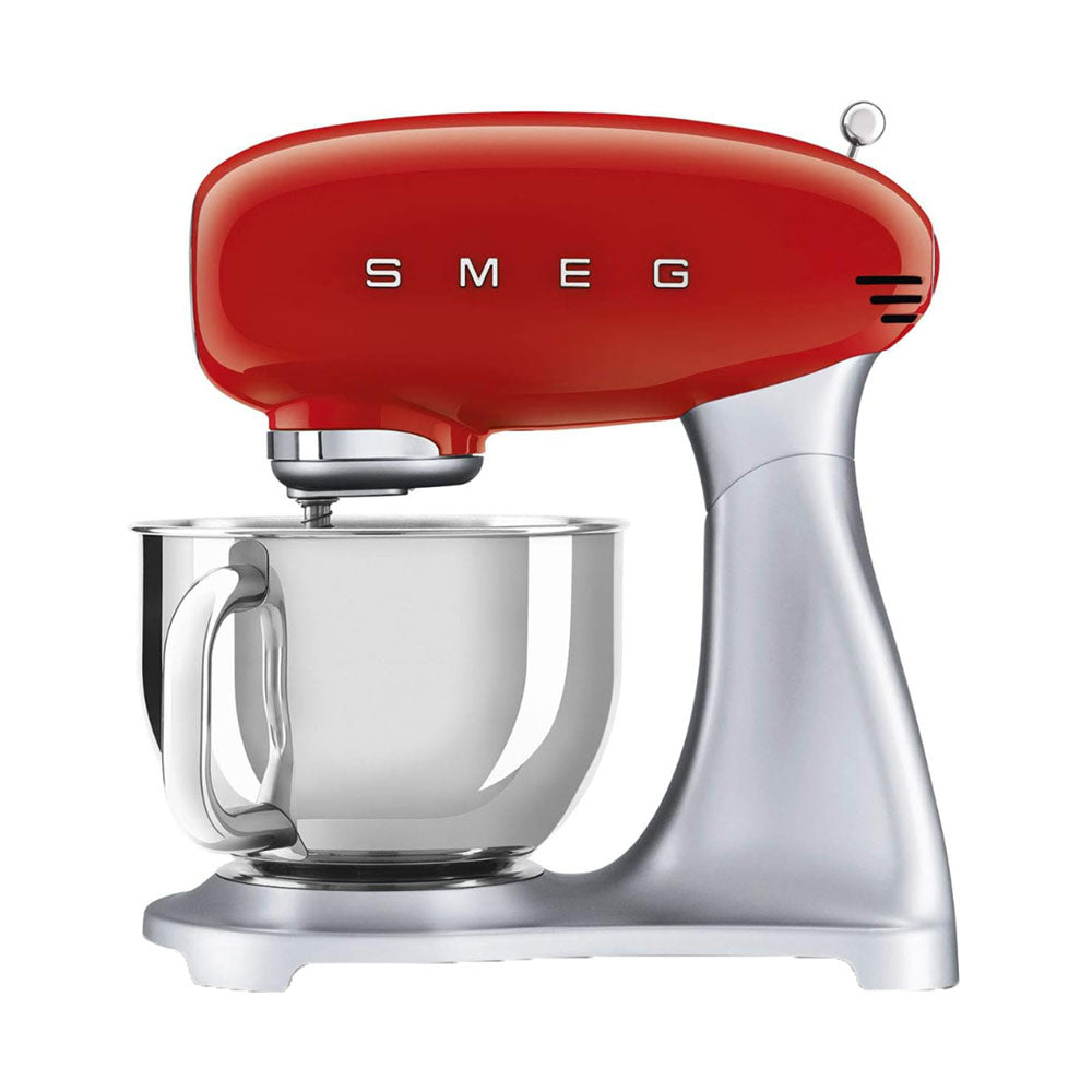 Smeg 50's Style Stand Mixer 800W Red - Ecity Electronics