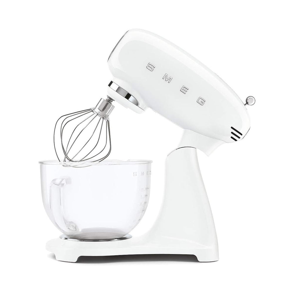 Smeg Retro 50's Style Stand Mixer White SMF13WHUK