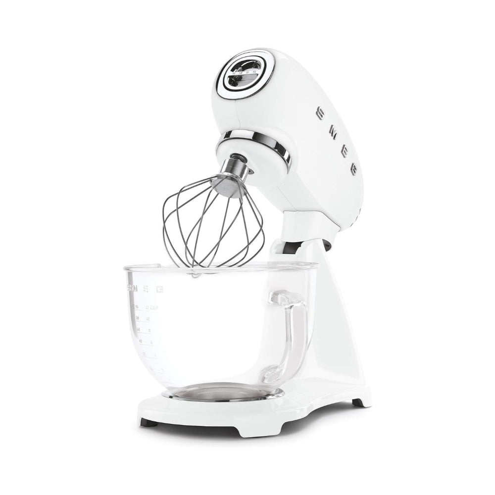 Smeg Retro 50's Style Stand Mixer White SMF13WHUK