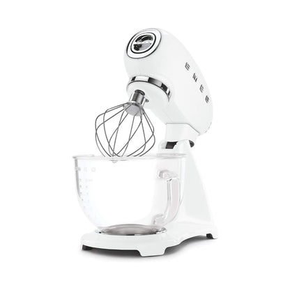 Smeg Retro 50's Style Stand Mixer White SMF13WHUK