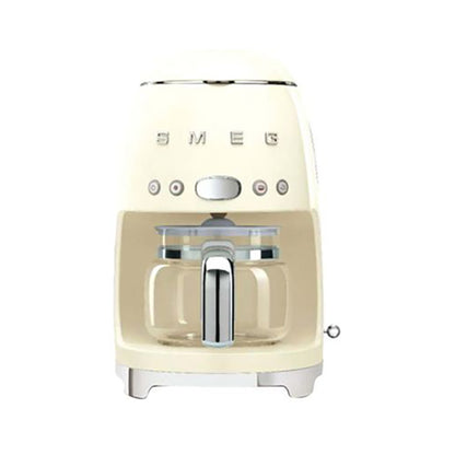 Smeg 50's Style Coffee Maker with Filter 1400ml Cream