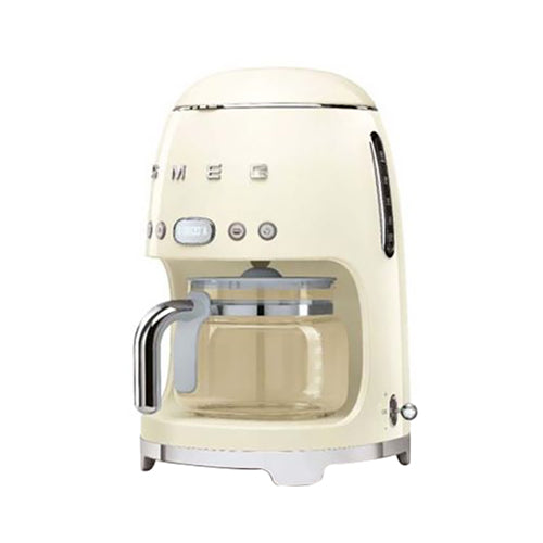 Smeg 50's Style Coffee Maker with Filter 1400ml Cream