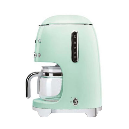 Smeg 50's Retro Drip Filter Coffee Machine 1400ml Pastel Green